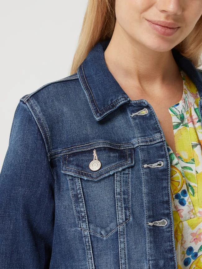 Christian Berg Woman Jeansjacke Mit Stretch-Anteil - Blau 3 Christian Berg Woman Jeansjacke Mit Stretch-Anteil - Blau – Bild 3