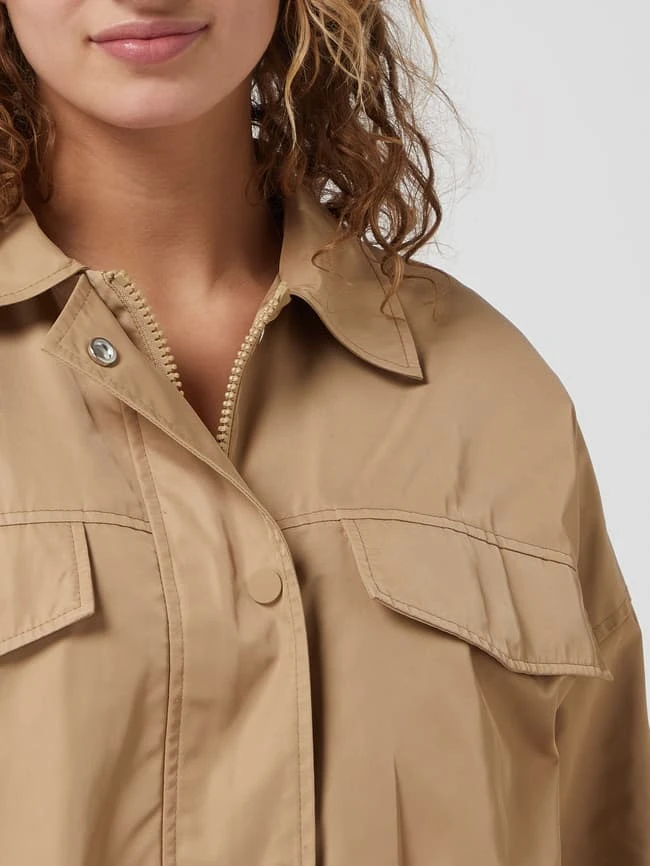 Marc O'Polo Blouson Mit Druckknöpfen - Schlamm 3 Marc O'Polo Blouson Mit Druckknöpfen - Schlamm – Bild 3