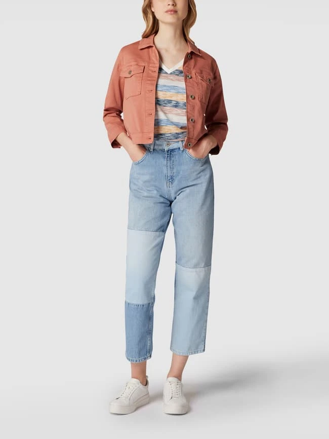 Tom Tailor Jeansjacke Mit Stretch-Anteil - Rosé 1 Tom Tailor Jeansjacke Mit Stretch-Anteil - Rosé