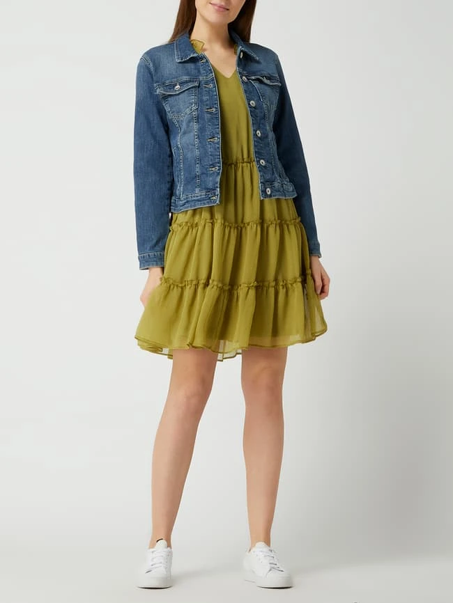 Tom Tailor Jeansjacke Im Used-Look - Jeans 1 Tom Tailor Jeansjacke Im Used-Look - Jeans