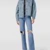 REVIEW Jeansjacke Im Used-Look - Jeans