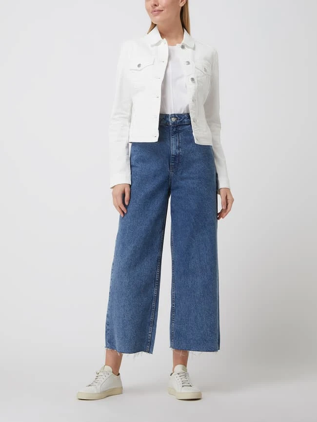 Q/S Designed By Jeansjacke Mit Stretch-Anteil - Ecru 1 Q/S Designed By Jeansjacke Mit Stretch-Anteil - Ecru