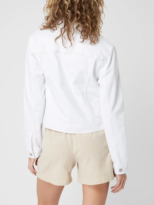 Vila Jeansjacke Mit Stretch-Anteil Modell 'Need' - Offwhite 5 Vila Jeansjacke Mit Stretch-Anteil Modell 'Need' - Offwhite – Bild 5