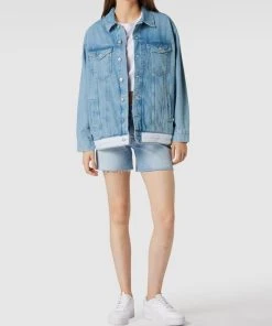 Calvin Klein Jeans Oversized Jeansjacke Mit Label-Details - Jeans