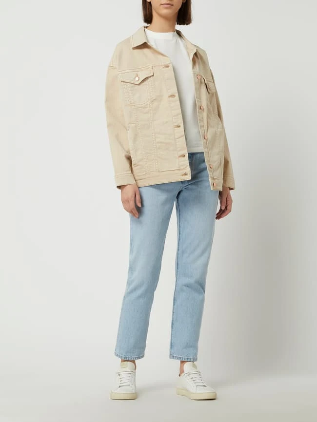 S.Oliver RED LABEL Jeansjacke Mit Stretch-Anteil - Sand 1 S.Oliver RED LABEL Jeansjacke Mit Stretch-Anteil - Sand