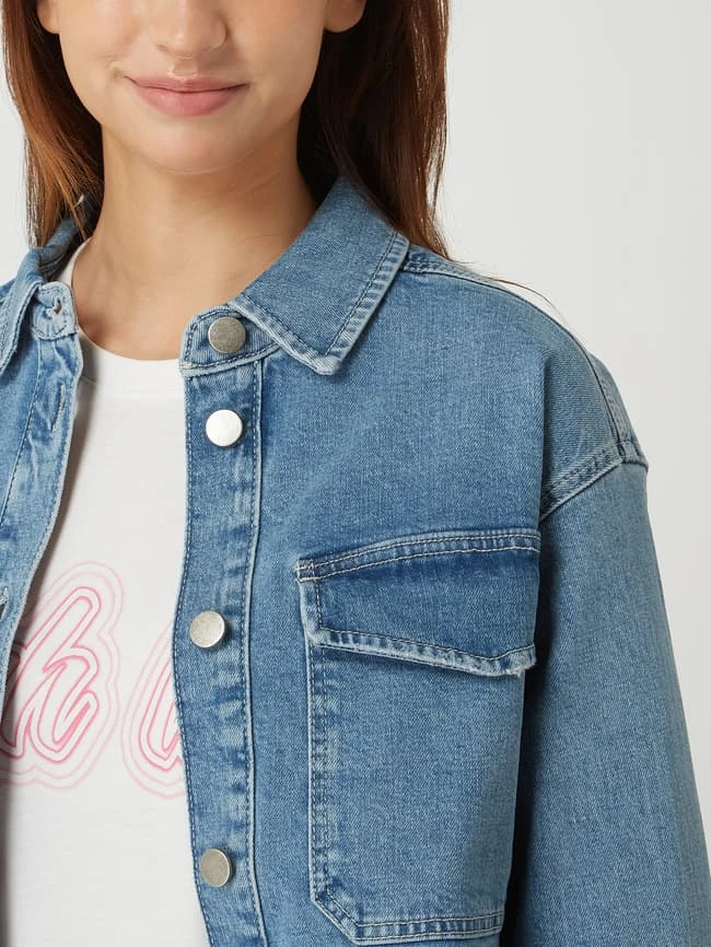 Smith And Soul Hemdjacke Aus Denim - Hellblau 3 Smith And Soul Hemdjacke Aus Denim - Hellblau – Bild 3