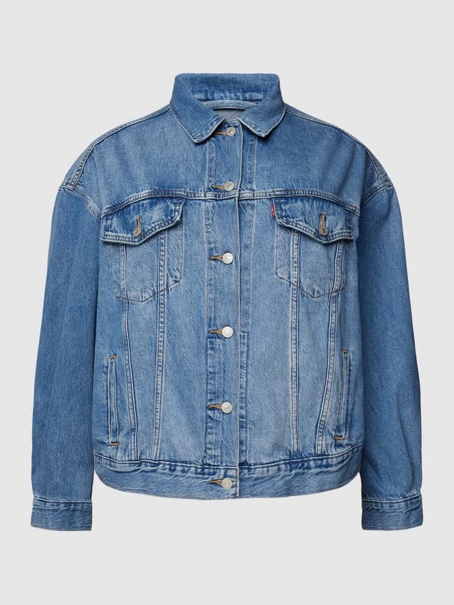 Levi’s® Plus PLUS SIZE Jeansjacke Mit Label-Details Modell 'Trucker' - Jeans 2 Levi’s® Plus PLUS SIZE Jeansjacke Mit Label-Details Modell 'Trucker' - Jeans – Bild 2