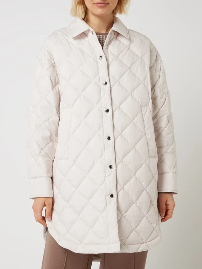 Windsor Oversized Daunenmantel Mit Umlegekragen - Ecru 4 Windsor Oversized Daunenmantel Mit Umlegekragen - Ecru – Bild 4