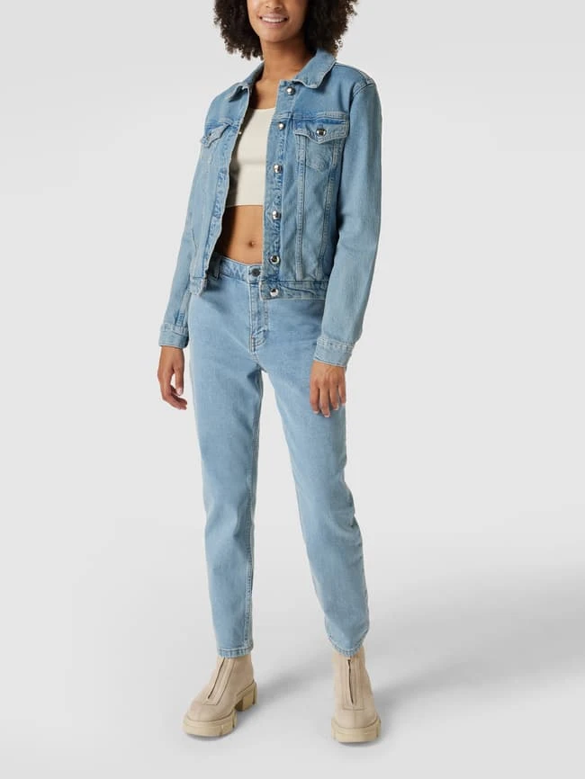 MOS MOSH Jeansjacke Mit Stretch-Anteil - Bleu 1 MOS MOSH Jeansjacke Mit Stretch-Anteil - Bleu