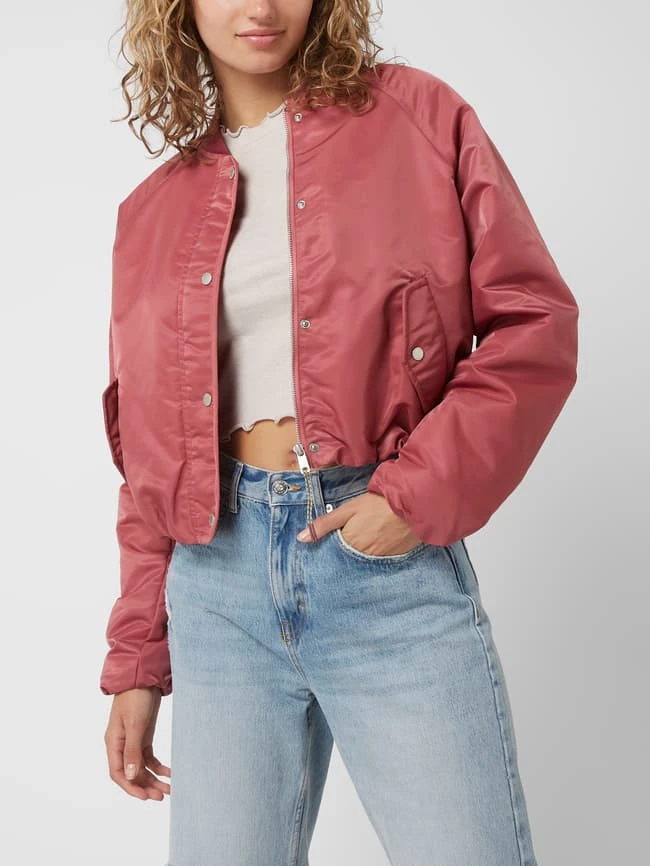 Scotch & Soda Blouson Aus Satin - Bordeaux Rot 4 Scotch & Soda Blouson Aus Satin - Bordeaux Rot – Bild 4