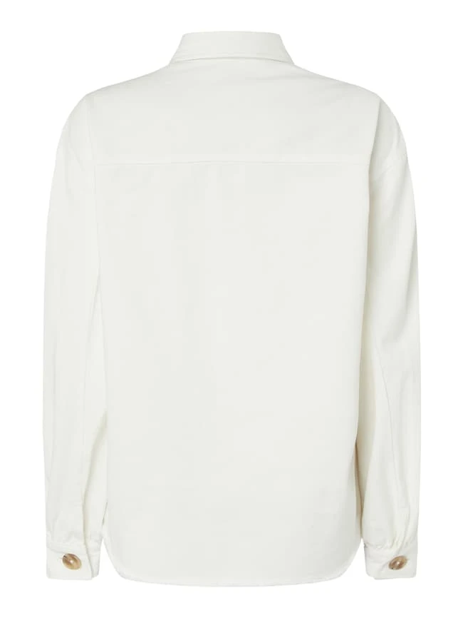 Modström Jeansjacke Mit Pattentaschen Modell 'Catalina' - Weiß 4 Modström Jeansjacke Mit Pattentaschen Modell 'Catalina' - Weiß – Bild 4