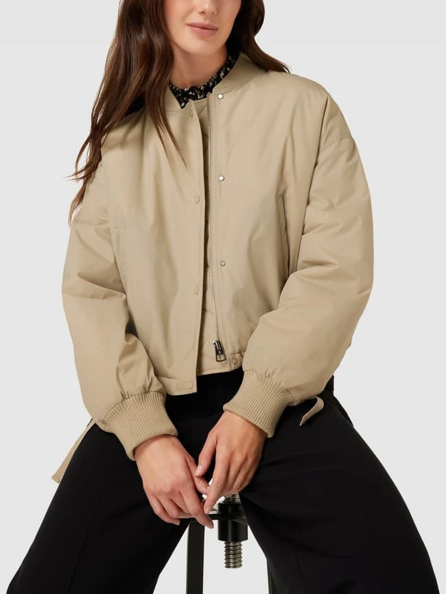 Marc O'Polo Bomberjacke Mit Leistentaschen - Sand 3 Marc O'Polo Bomberjacke Mit Leistentaschen - Sand – Bild 3