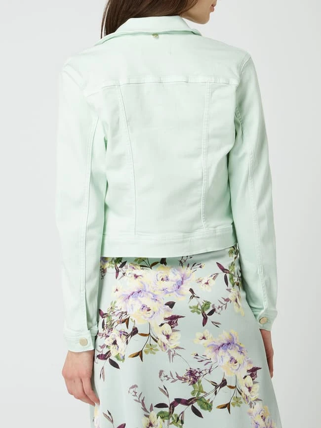 Rich & Royal Jeansjacke Mit Stretch-Anteil - Mint 5 Rich & Royal Jeansjacke Mit Stretch-Anteil - Mint – Bild 5