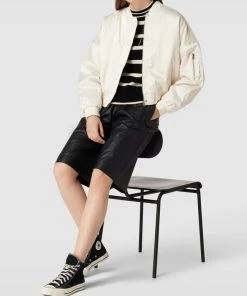 URBAN CLASSICS Oversized Bomberjacke Mit Reißverschlusstaschen - Sand