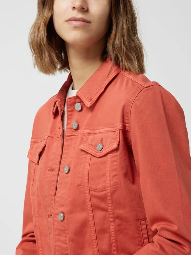 S.Oliver RED LABEL Jeansjacke Mit Viskose-Anteil - Rot 3 S.Oliver RED LABEL Jeansjacke Mit Viskose-Anteil - Rot – Bild 3