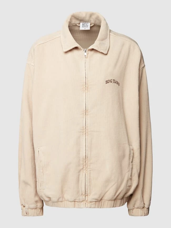 BDG Urban Outfitters Oversized Blouson Aus Cord Mit Label-Stitching - Ecru 2 BDG Urban Outfitters Oversized Blouson Aus Cord Mit Label-Stitching - Ecru – Bild 2