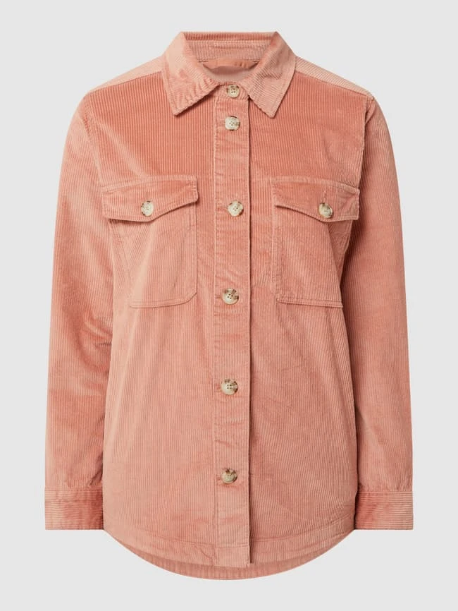 Tom Tailor Denim Hemdjacke Aus Cord - Altrosa 2 Tom Tailor Denim Hemdjacke Aus Cord - Altrosa – Bild 2