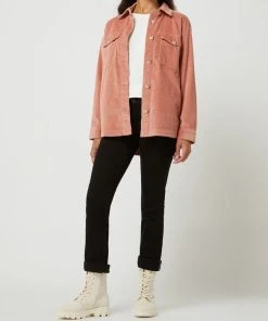 EDITED SHOP 22 Tom Tailor Denim Hemdjacke Aus Cord - Altrosa