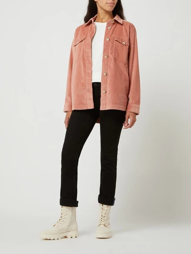 Tom Tailor Denim Hemdjacke Aus Cord - Altrosa 1 Tom Tailor Denim Hemdjacke Aus Cord - Altrosa