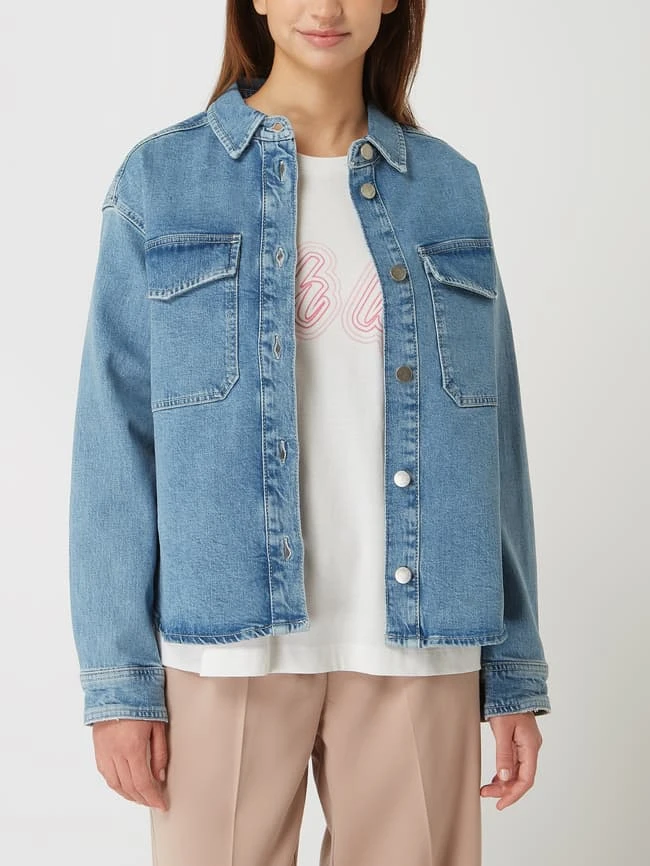 Smith And Soul Hemdjacke Aus Denim - Hellblau 4 Smith And Soul Hemdjacke Aus Denim - Hellblau – Bild 4