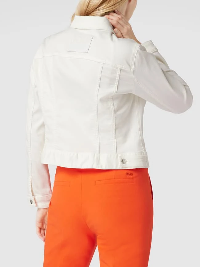 HUGO Jeansjacke Mit Brand-Detail Modell 'Alex' - Weiß 5 HUGO Jeansjacke Mit Brand-Detail Modell 'Alex' - Weiß – Bild 5