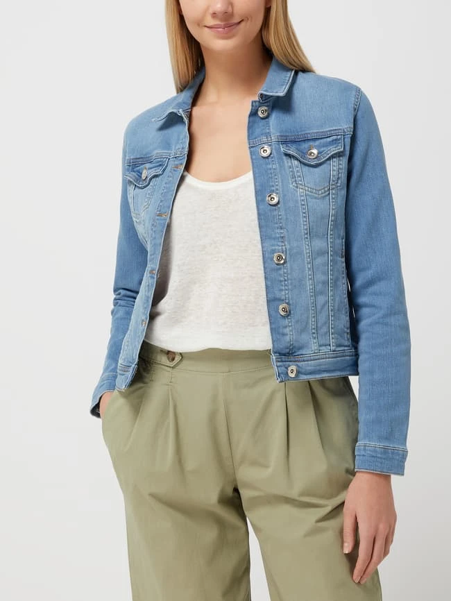 More & More Jeansjacke Mit Stretch-Anteil - Jeans 4 More & More Jeansjacke Mit Stretch-Anteil - Jeans – Bild 4