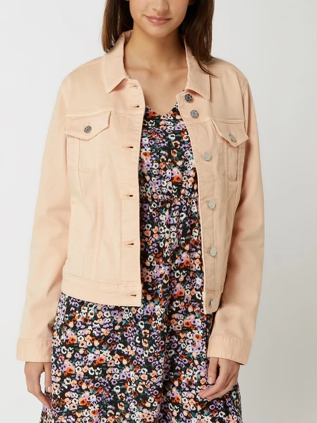 S.Oliver RED LABEL Jeansjacke Mit Viskose-Anteil - Rosé 4 S.Oliver RED LABEL Jeansjacke Mit Viskose-Anteil - Rosé – Bild 4