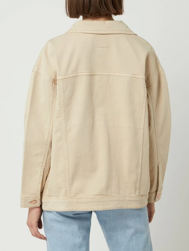 S.Oliver RED LABEL Jeansjacke Mit Stretch-Anteil - Sand 5 S.Oliver RED LABEL Jeansjacke Mit Stretch-Anteil - Sand – Bild 5