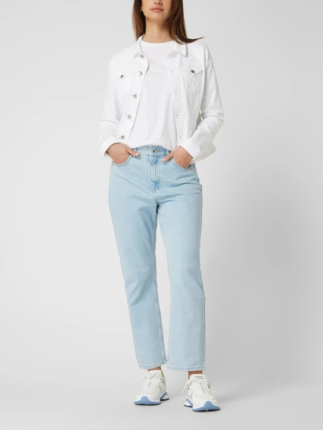 Soyaconcept Jeansjacke Mit Stretch-Anteil - Weiß 1 Soyaconcept Jeansjacke Mit Stretch-Anteil - Weiß