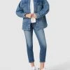 Drykorn Oversized Jeansjacke Mit Pattentaschen - Jeans