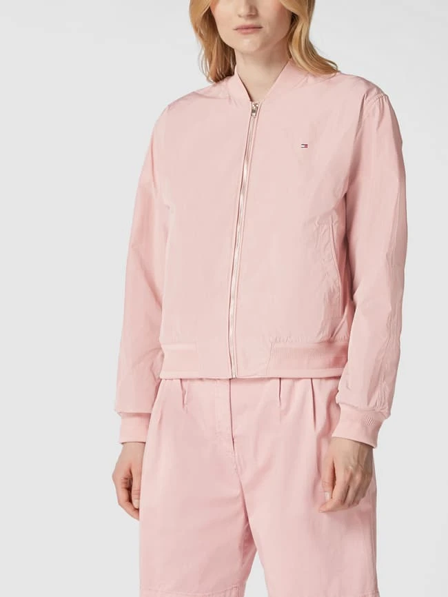 Tommy Hilfiger Jacke Mit Stehkragen - Hellrosa 4 Tommy Hilfiger Jacke Mit Stehkragen - Hellrosa – Bild 4