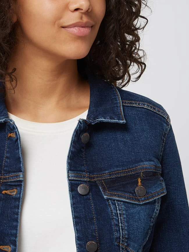 Q/S Designed By Jeansjacke Mit Stretch-Anteil - Dunkelblau 3 Q/S Designed By Jeansjacke Mit Stretch-Anteil - Dunkelblau – Bild 3