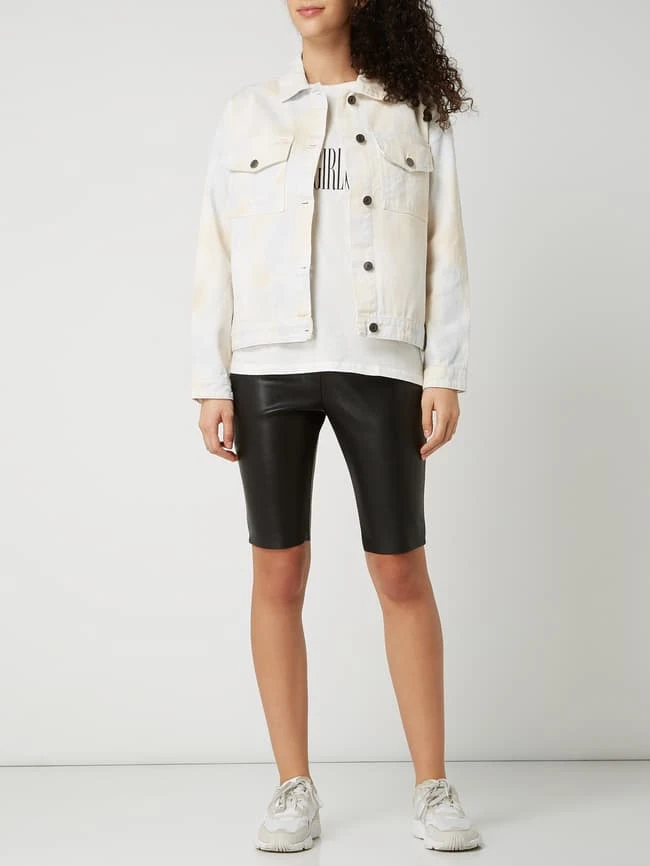 Modström Jeansjacke In Batik-Optik Modell 'Bertil' - Himmelblau 1 Modström Jeansjacke In Batik-Optik Modell 'Bertil' - Himmelblau