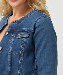 NA-KD PAMELA X NA-KD REBORN Cropped Jeansjacke Mit Stretch-Anteil - Blau -Gipsy Shop 94s4gjpi958kihpk8d8kciija0p34dqe8l9l4iq364q50j29658l2jpga5ajii1gal448dqc8cplcca1ako64chocoqj4e1l6komae1kcgqj2ohhc8o38ob56kp6ad9ic5gj6p8