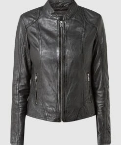 Gipsy Slim Fit Lederjacke Im Biker-Look Modell 'Cait' - Schwarz -Gipsy Shop 9964ak2991254e1i8d5jagi591a4udqf9hakki1k6d658ia39t74ekqg71856dieaha54c2c6d458j2aa4o3ec3369hjicj661hj6e1kchj66ohm65hjior66oo3idr268pj6c8