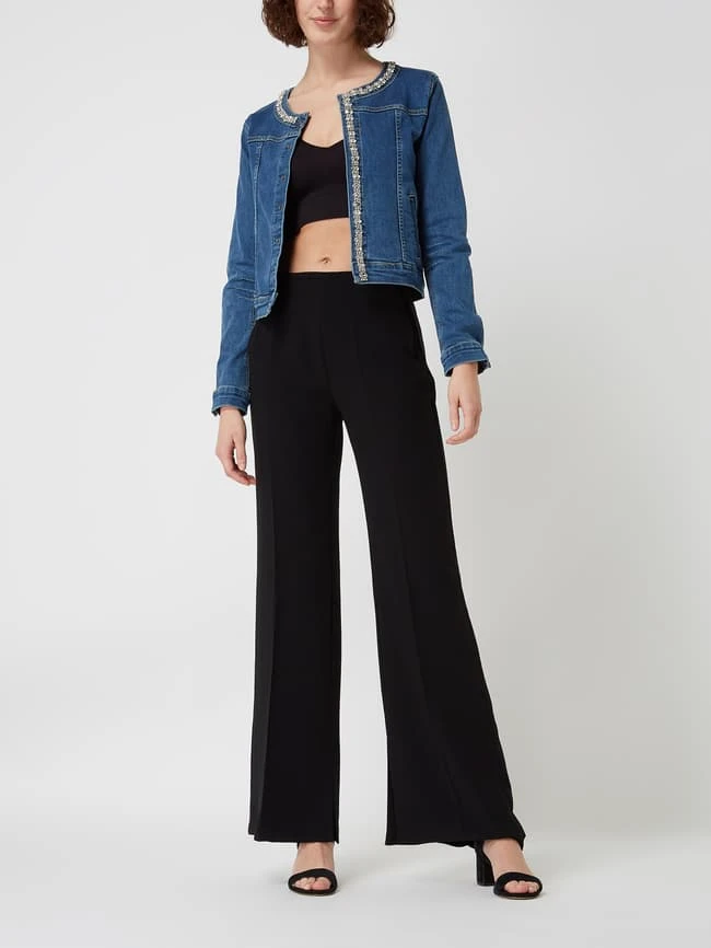 More & More Jeansjacke Mit Strasssteinen - Jeans 1 More & More Jeansjacke Mit Strasssteinen - Jeans