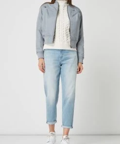 G-Star Raw Cropped Bomber Mit Wattierung - Hellgrau