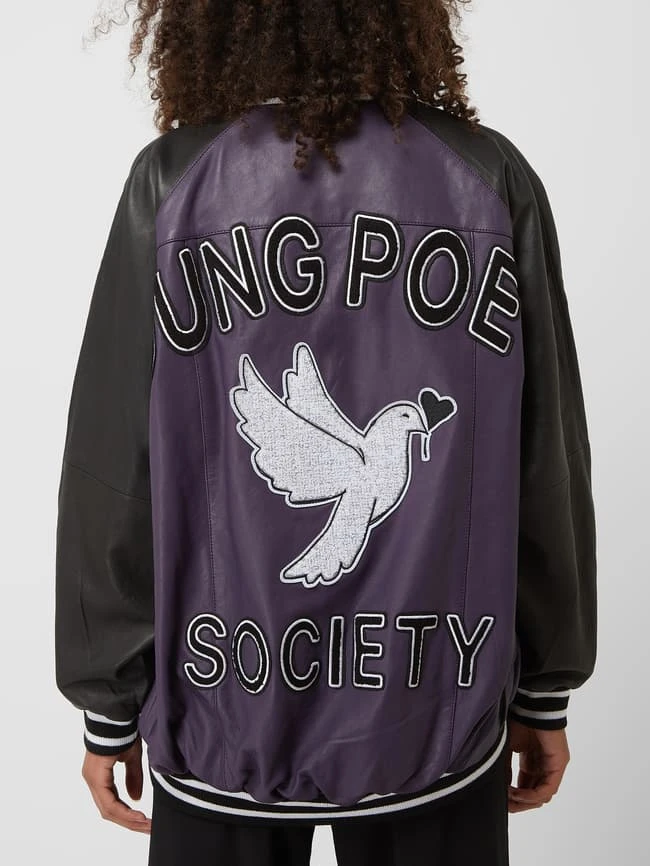YOUNG POETS SOCIETY Blouson Aus Leder Modell 'Ada' - Lavendel 5 YOUNG POETS SOCIETY Blouson Aus Leder Modell 'Ada' - Lavendel – Bild 5