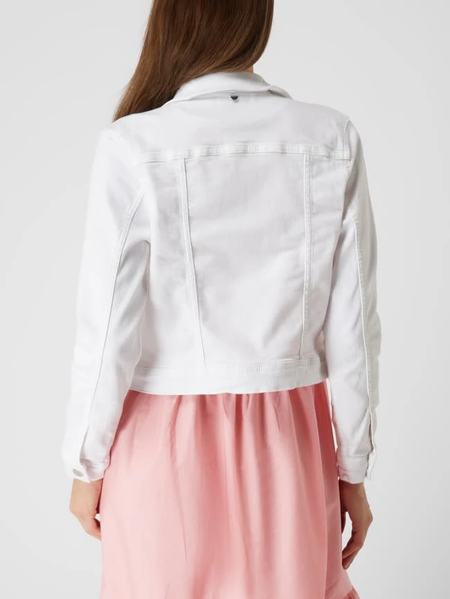 Rich & Royal Jeansjacke Mit Lyocell-Anteil - Weiß 5 Rich & Royal Jeansjacke Mit Lyocell-Anteil - Weiß – Bild 5