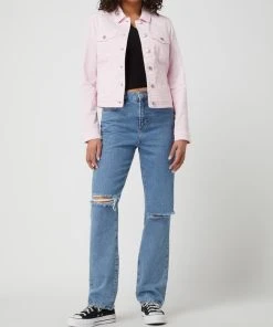 Q/S Designed By Jeansjacke Mit Stretch-Anteil - Rosé