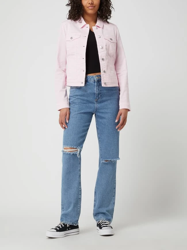 Q/S Designed By Jeansjacke Mit Stretch-Anteil - Rosé 1 Q/S Designed By Jeansjacke Mit Stretch-Anteil - Rosé