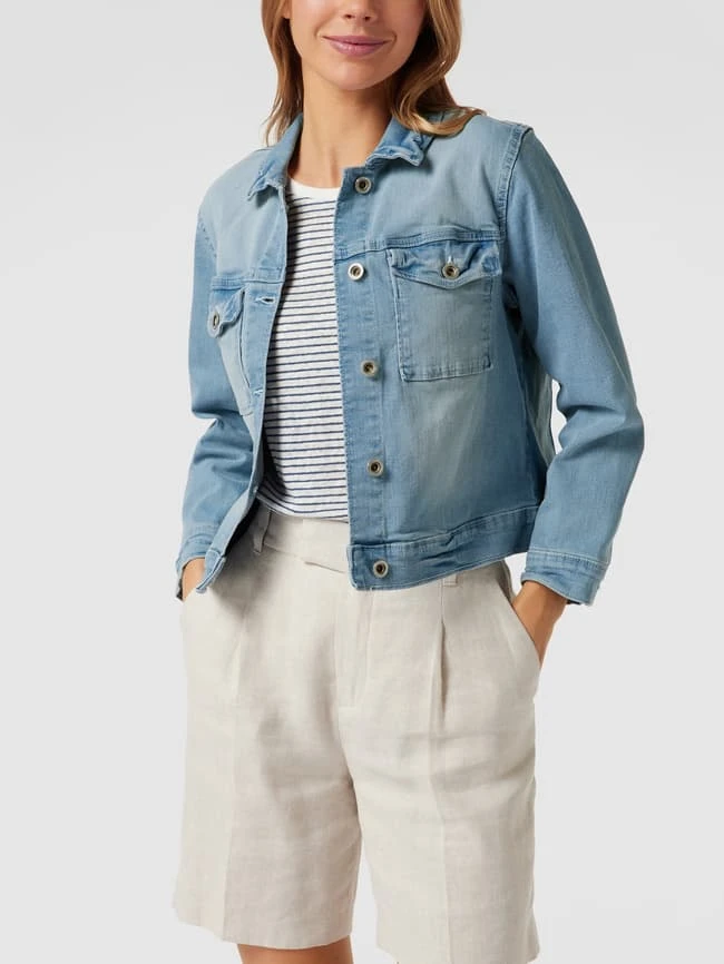 Tom Tailor Jeansjacke Mit Stretch-Anteil - Jeans 4 Tom Tailor Jeansjacke Mit Stretch-Anteil - Jeans – Bild 4