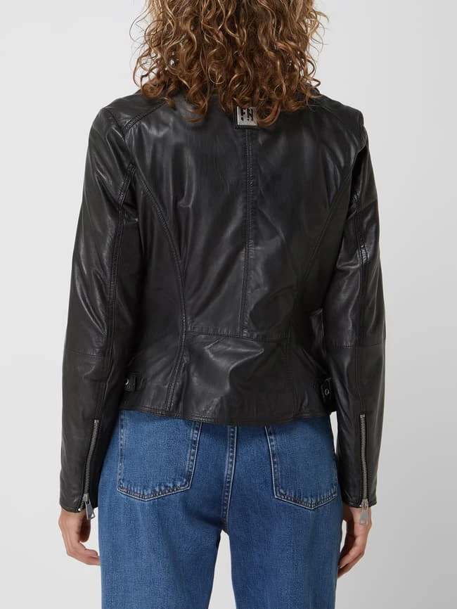 Freaky Nation Lederjacke Im Biker-Look Modell 'Winter Biker Princess' - Schwarz 5 Freaky Nation Lederjacke Im Biker-Look Modell 'Winter Biker Princess' - Schwarz – Bild 5