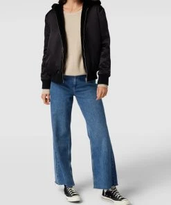 HUGO Bomberjacke Mit Kapuze Modell 'Felessandra' - Schwarz