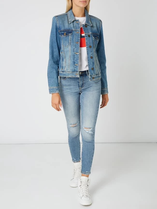 Miss Sixty Jeansjacke Im Stone Washed-Look - Jeans 1 Miss Sixty Jeansjacke Im Stone Washed-Look - Jeans
