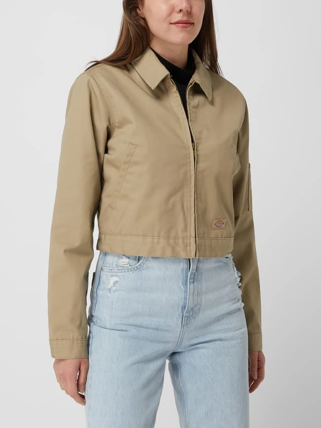 Dickies Cropped Blouson Mit Wattierung Modell 'Eisenhower' - Khaki 4 Dickies Cropped Blouson Mit Wattierung Modell 'Eisenhower' - Khaki – Bild 4