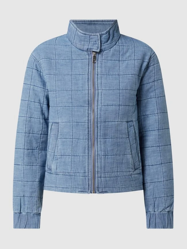 Esprit Jeansjacke Mit Steppnähten - Dunkelblau 2 Esprit Jeansjacke Mit Steppnähten - Dunkelblau – Bild 2