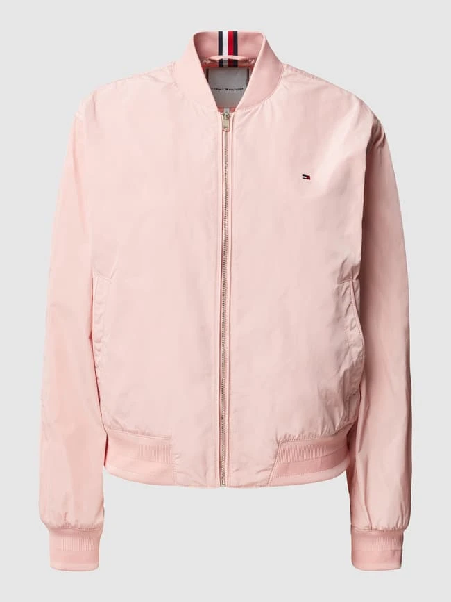 Tommy Hilfiger Jacke Mit Stehkragen - Hellrosa 2 Tommy Hilfiger Jacke Mit Stehkragen - Hellrosa – Bild 2