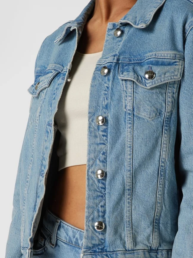 MOS MOSH Jeansjacke Mit Stretch-Anteil - Bleu 3 MOS MOSH Jeansjacke Mit Stretch-Anteil - Bleu – Bild 3