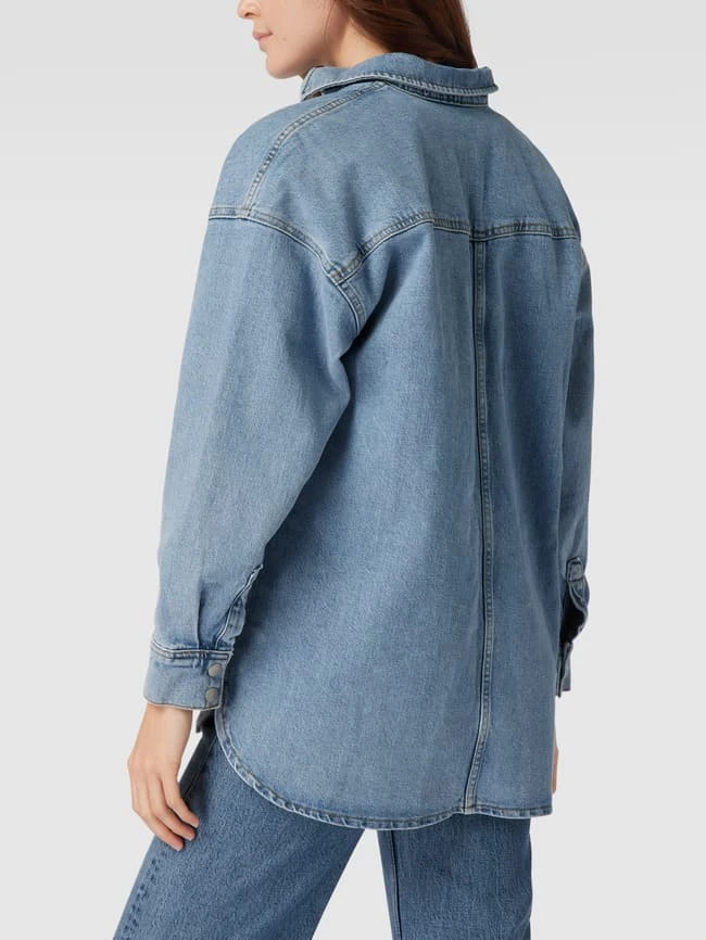 REVIEW Jeansjacke Mit Pattentaschen - Blau 5 REVIEW Jeansjacke Mit Pattentaschen - Blau – Bild 5